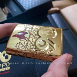 Zippo 49866 – Zippo 90th Anniversary Limited Edition - Zippo 2022 Collectible Of The Year Asia - Gold Plated - Zippo Coty 2022 Asia 82