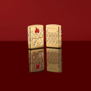 Zippo 49866 – Zippo 90th Anniversary Limited Edition - Zippo 2022 Collectible Of The Year Asia - Gold Plated - Zippo Coty 2022 Asia 9