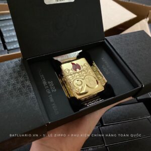 Zippo 49866 – Zippo 90th Anniversary Limited Edition - Zippo 2022 Collectible Of The Year Asia - Gold Plated - Zippo Coty 2022 Asia 39