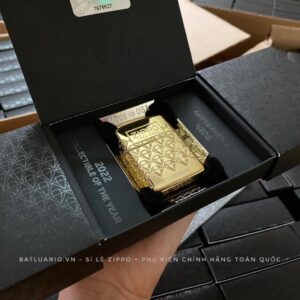 Zippo 49866 – Zippo 90th Anniversary Limited Edition - Zippo 2022 Collectible Of The Year Asia - Gold Plated - Zippo Coty 2022 Asia 40