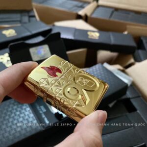 Zippo 49866 – Zippo 90th Anniversary Limited Edition - Zippo 2022 Collectible Of The Year Asia - Gold Plated - Zippo Coty 2022 Asia 43