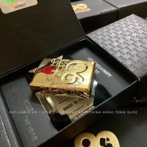 Zippo 49866 – Zippo 90th Anniversary Limited Edition - Zippo 2022 Collectible Of The Year Asia - Gold Plated - Zippo Coty 2022 Asia 65