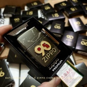 Zippo 49864 - Zippo 90th Anniversary Commemorative High Polish Black 11