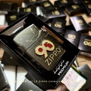 Zippo 49864 - Zippo 90th Anniversary Commemorative High Polish Black 14