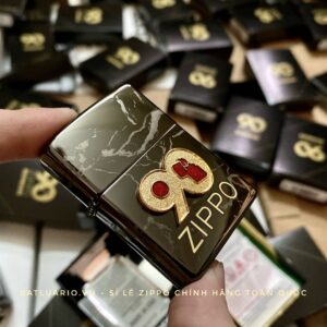 Zippo 49864 - Zippo 90th Anniversary Commemorative High Polish Black 20