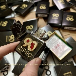 Zippo 49864 - Zippo 90th Anniversary Commemorative High Polish Black 43