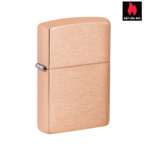 Zippo 48107 - Zippo Solid Copper - Zippo Copper Case With Black Coated Stainless Steel Insert - Zippo Đồng Đỏ Nguyên Khối