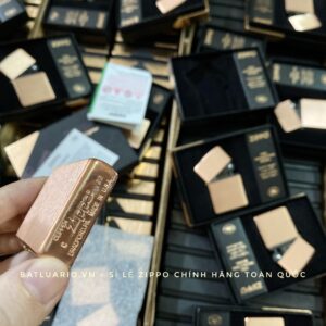 Zippo 48107 - Zippo Solid Copper - Zippo Copper Case With Black Coated Stainless Steel Insert - Zippo Đồng Đỏ Nguyên Khối 2022 45