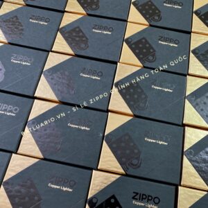 Zippo 48107 - Zippo Solid Copper - Zippo Copper Case With Black Coated Stainless Steel Insert - Zippo Đồng Đỏ Nguyên Khối 2022 51