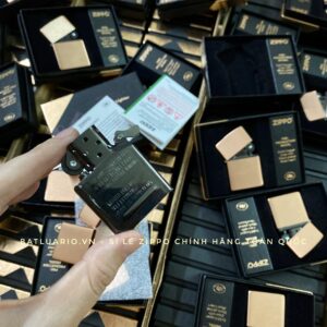 Zippo 48107 - Zippo Solid Copper - Zippo Copper Case With Black Coated Stainless Steel Insert - Zippo Đồng Đỏ Nguyên Khối 2022 57