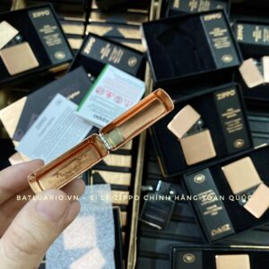 Zippo 48107 - Zippo Solid Copper - Zippo Copper Case With Black Coated Stainless Steel Insert - Zippo Đồng Đỏ Nguyên Khối 2022 58