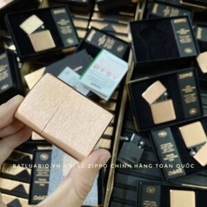 Zippo 48107 - Zippo Solid Copper - Zippo Copper Case With Black Coated Stainless Steel Insert - Zippo Đồng Đỏ Nguyên Khối 2022 60