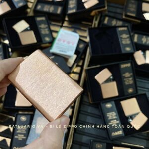 Zippo 48107 - Zippo Solid Copper - Zippo Copper Case With Black Coated Stainless Steel Insert - Zippo Đồng Đỏ Nguyên Khối 2022 64