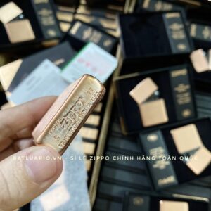 Zippo 48107 - Zippo Solid Copper - Zippo Copper Case With Black Coated Stainless Steel Insert - Zippo Đồng Đỏ Nguyên Khối 2022 66