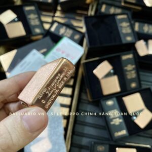 Zippo 48107 - Zippo Solid Copper - Zippo Copper Case With Black Coated Stainless Steel Insert - Zippo Đồng Đỏ Nguyên Khối 2022 67