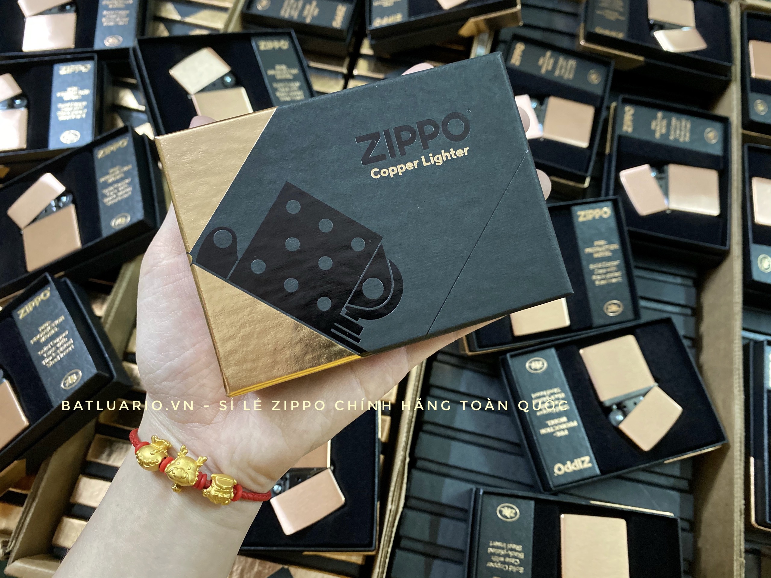 Zippo 48107 - Zippo Solid Copper - Zippo Copper Case With Black Coated Stainless Steel Insert - Zippo Đồng Đỏ Nguyên Khối 2022 75
