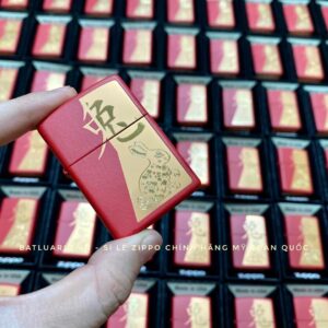 Zippo 48282 - Zippo Year of the Rabbit Red Matte 12