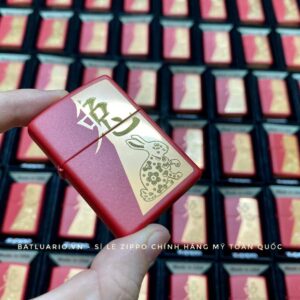 Zippo 48282 - Zippo Year of the Rabbit Red Matte 13