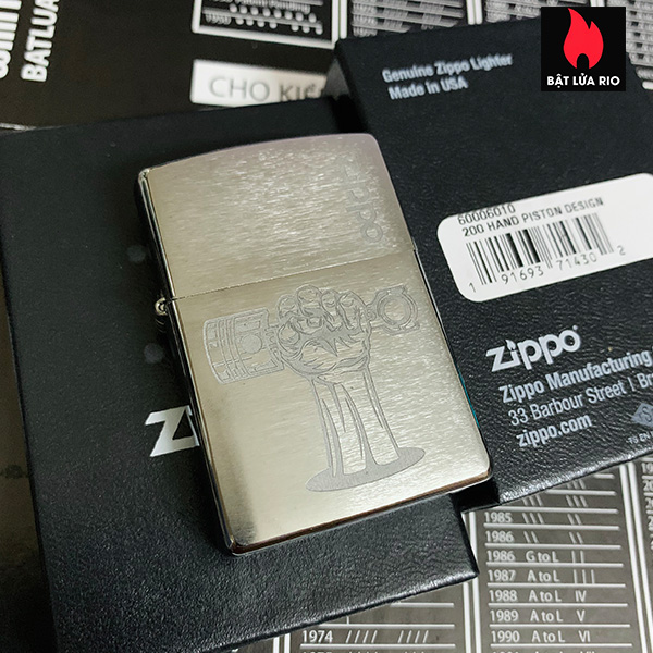 Zippo 200 Hand Piston Design
