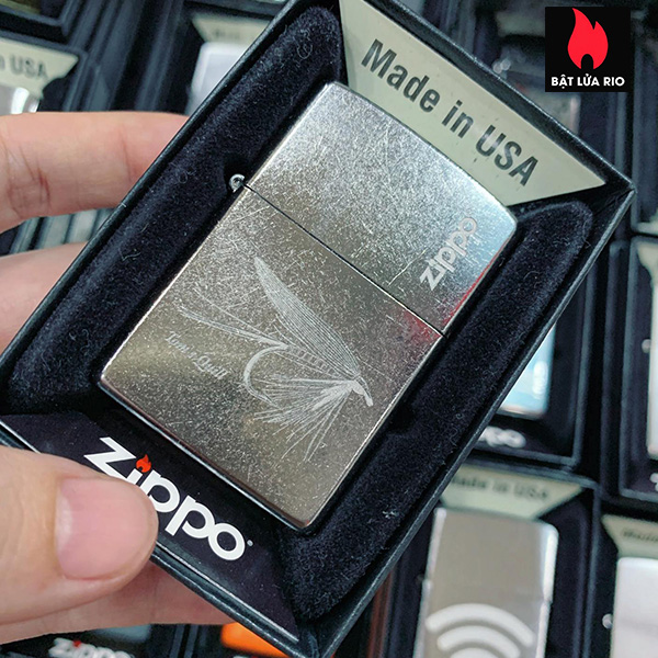 Zippo 207 Quill Street Chrome