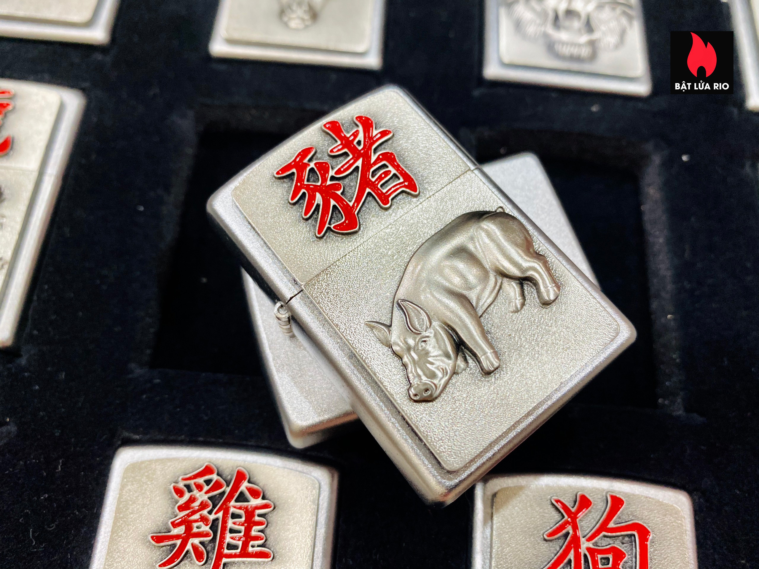 Zippo Set 2010-2011 – Zippo Lighter Collection Chinese Zodiac Set – 12 Con Giáp Châu Á 19