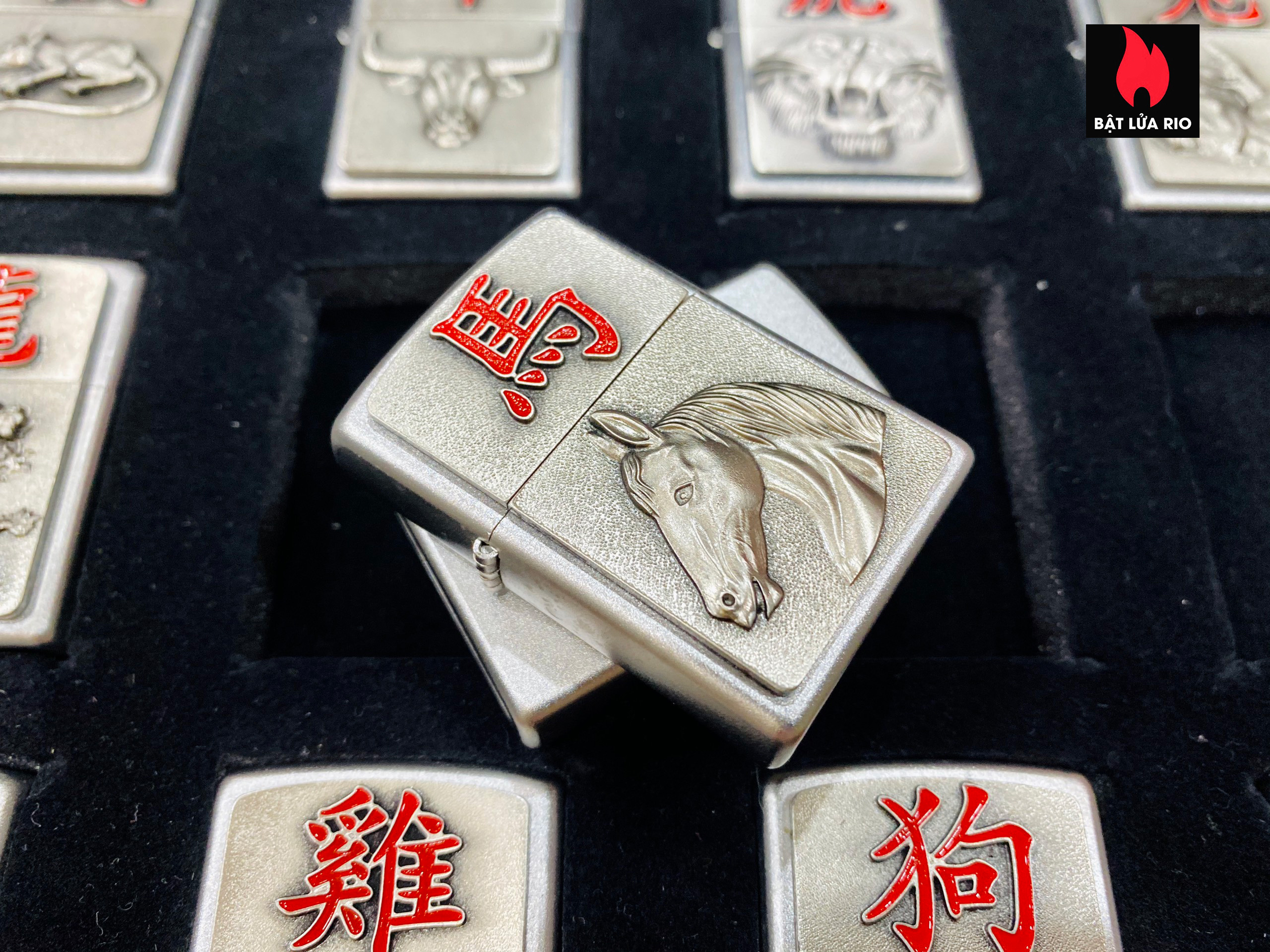 Zippo Set 2010-2011 – Zippo Lighter Collection Chinese Zodiac Set – 12 Con Giáp Châu Á 41
