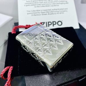 Zippo Limited Edition 90th Anniversary Sterling Silver - Zippo 90th Anniversary Sterling Silver Collectible - Zippo 48461 100