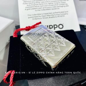 Zippo Limited Edition 90th Anniversary Sterling Silver - Zippo 90th Anniversary Sterling Silver Collectible - Zippo 48461 101