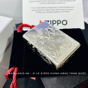 Zippo Limited Edition 90th Anniversary Sterling Silver - Zippo 90th Anniversary Sterling Silver Collectible - Zippo 48461 93