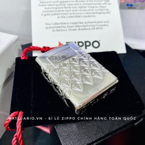 Zippo Limited Edition 90th Anniversary Sterling Silver - Zippo 90th Anniversary Sterling Silver Collectible - Zippo 48461 97