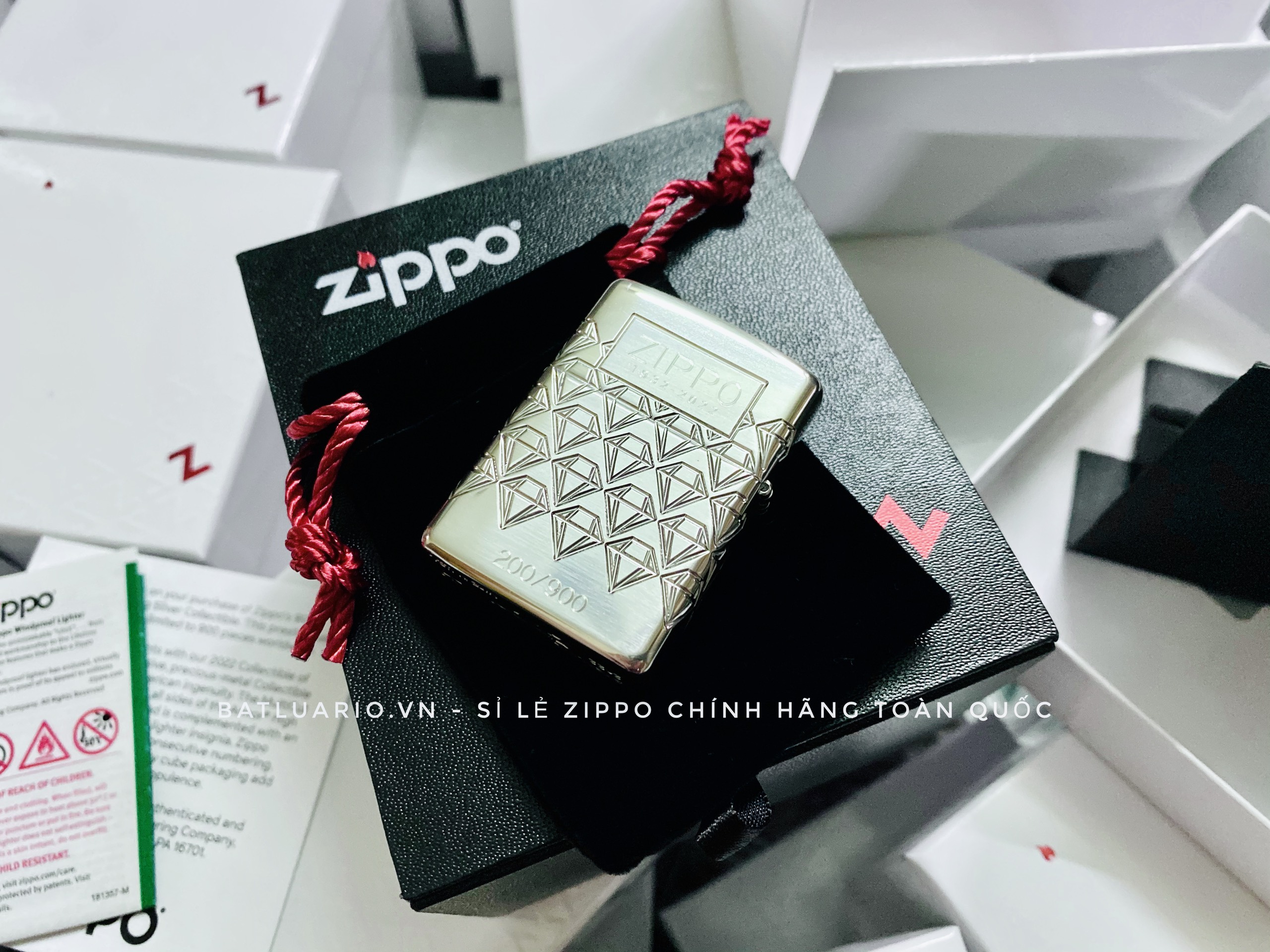 Zippo Limited Edition 90th Anniversary Sterling Silver - Zippo 48461 29