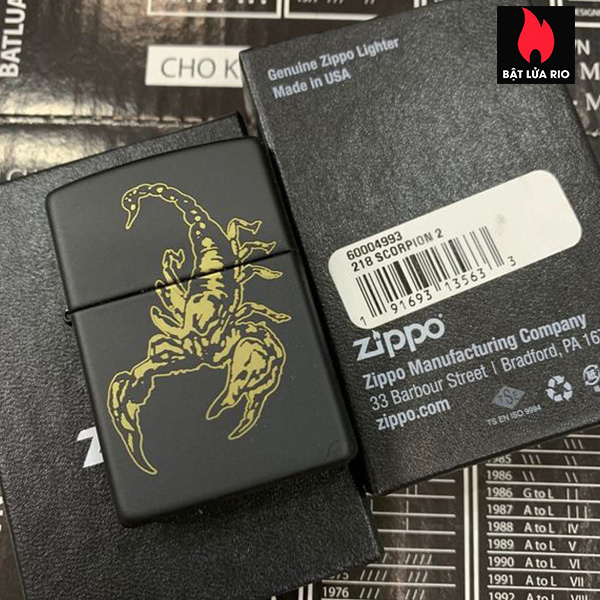 Zippo 218 Scorpion