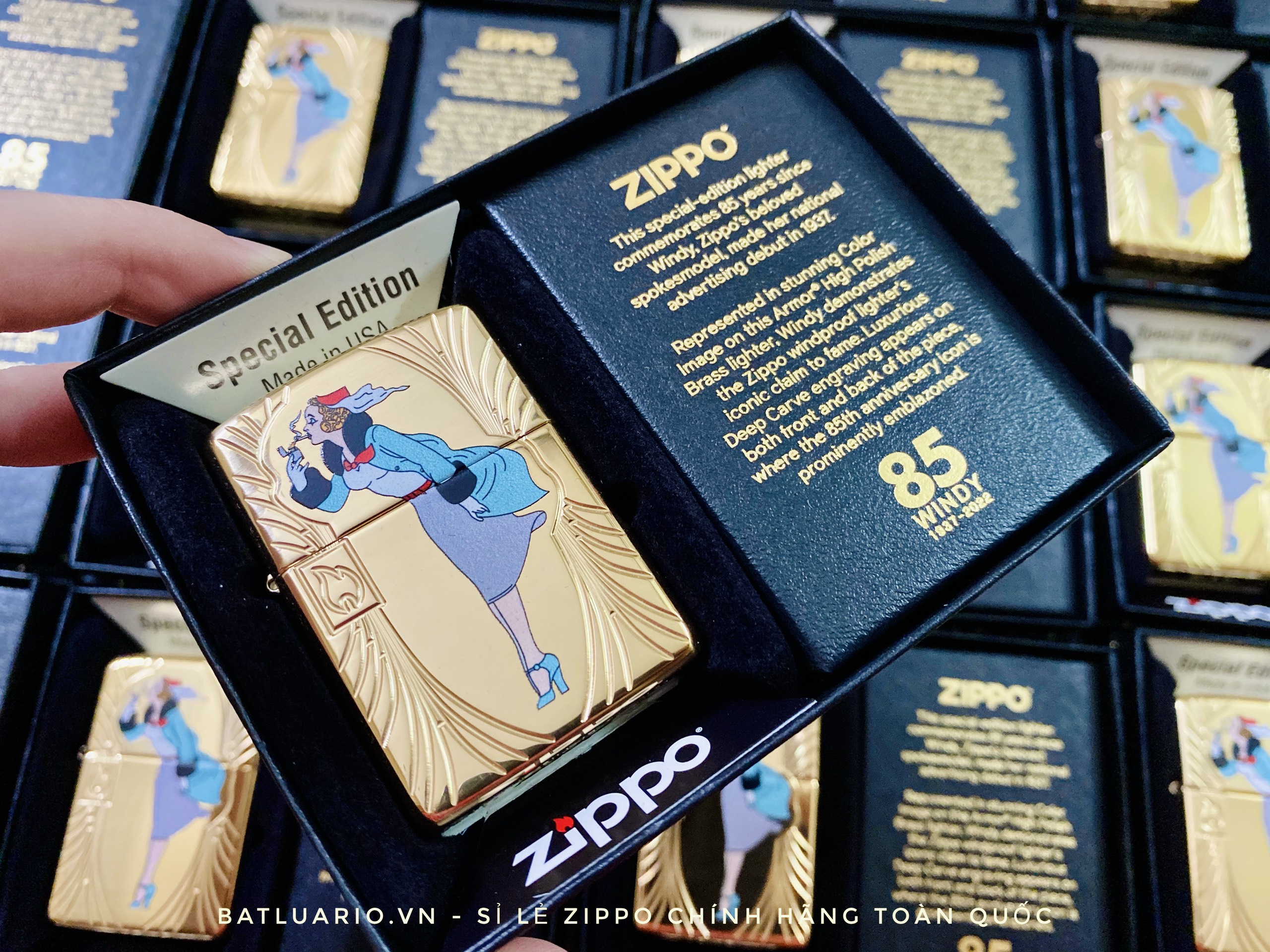 Zippo 48413 - Zippo Windy 85th Anniversary Collectible 40