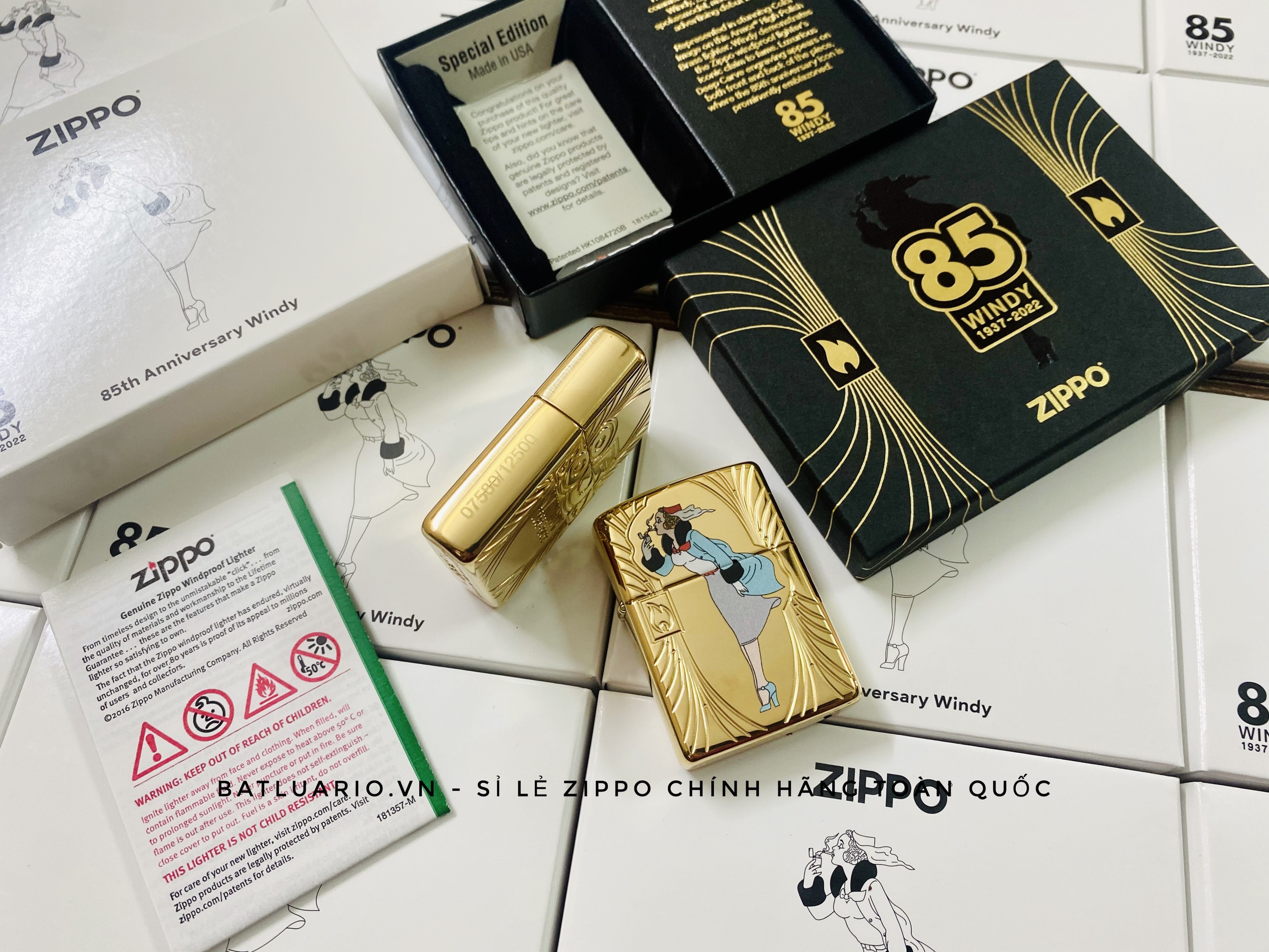 Zippo 48413 - Zippo Windy 85th Anniversary Collectible 58