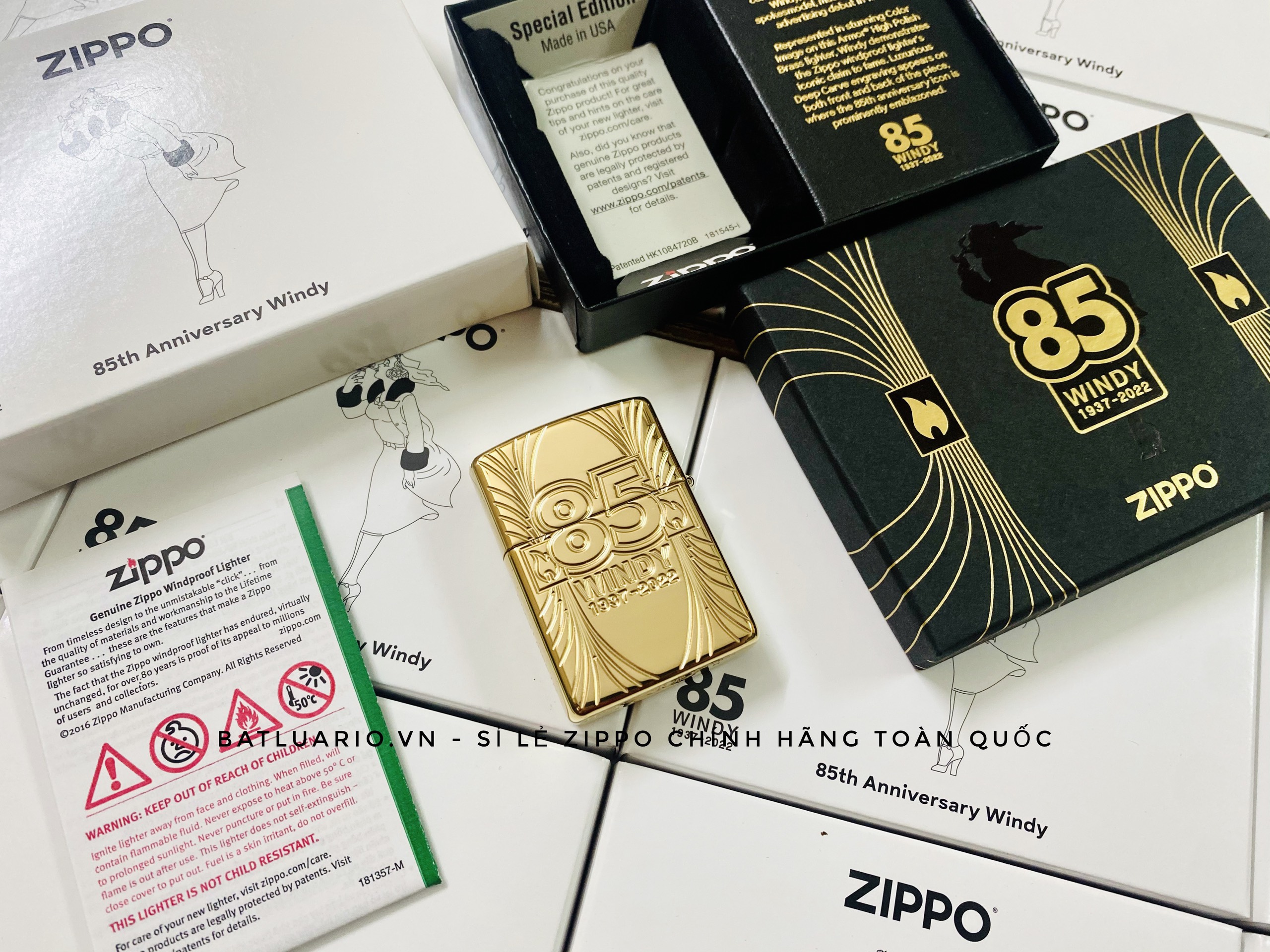 Zippo 48413 - Zippo Windy 85th Anniversary Collectible 59