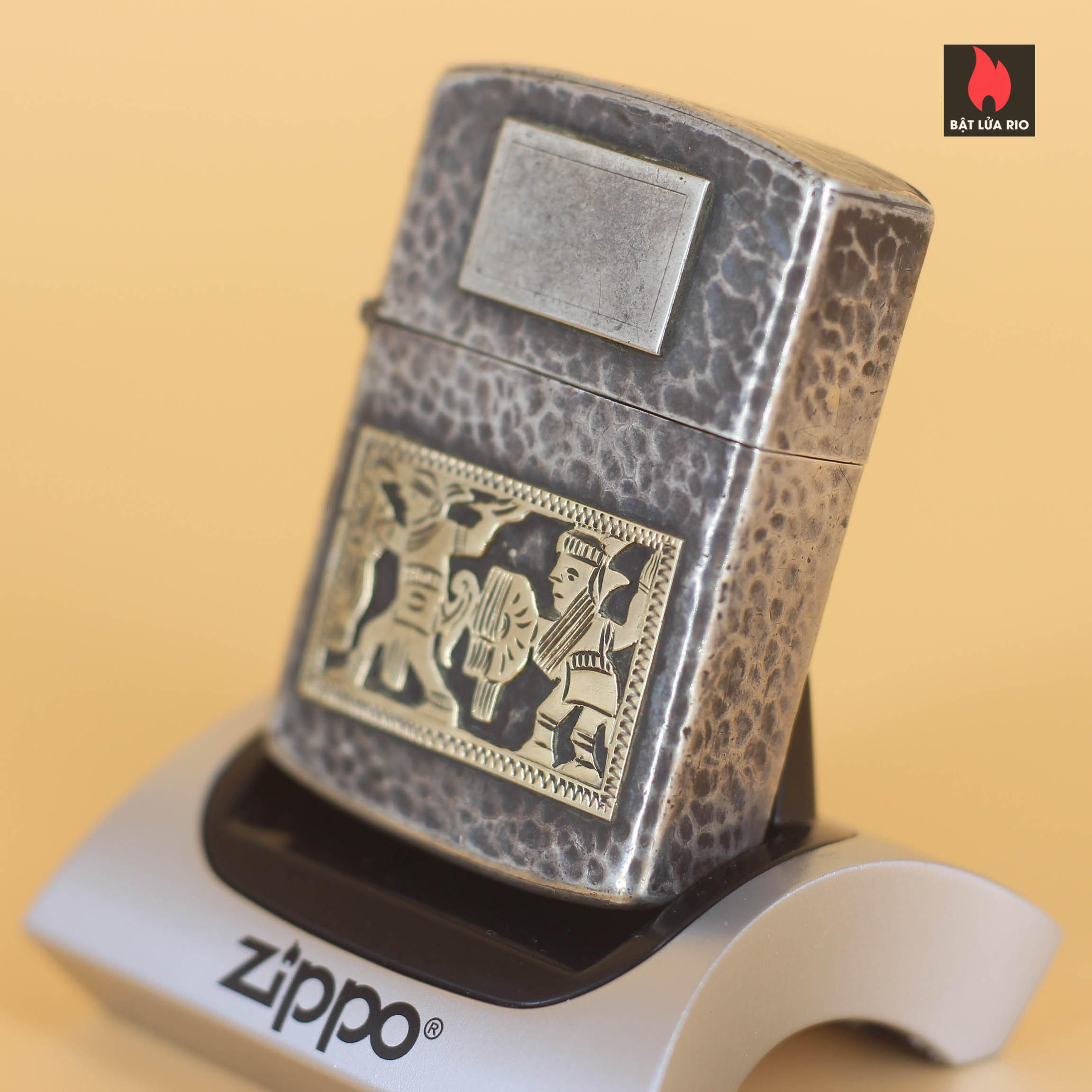 Zippo 1940s - Bạc Khối Guatemala - Sterling Silver 900 39