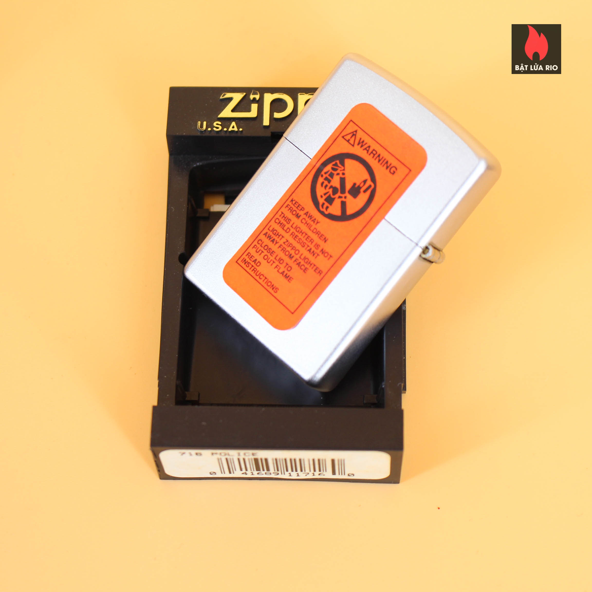 Zippo 2001 – Series Zippo At Work - Police 6