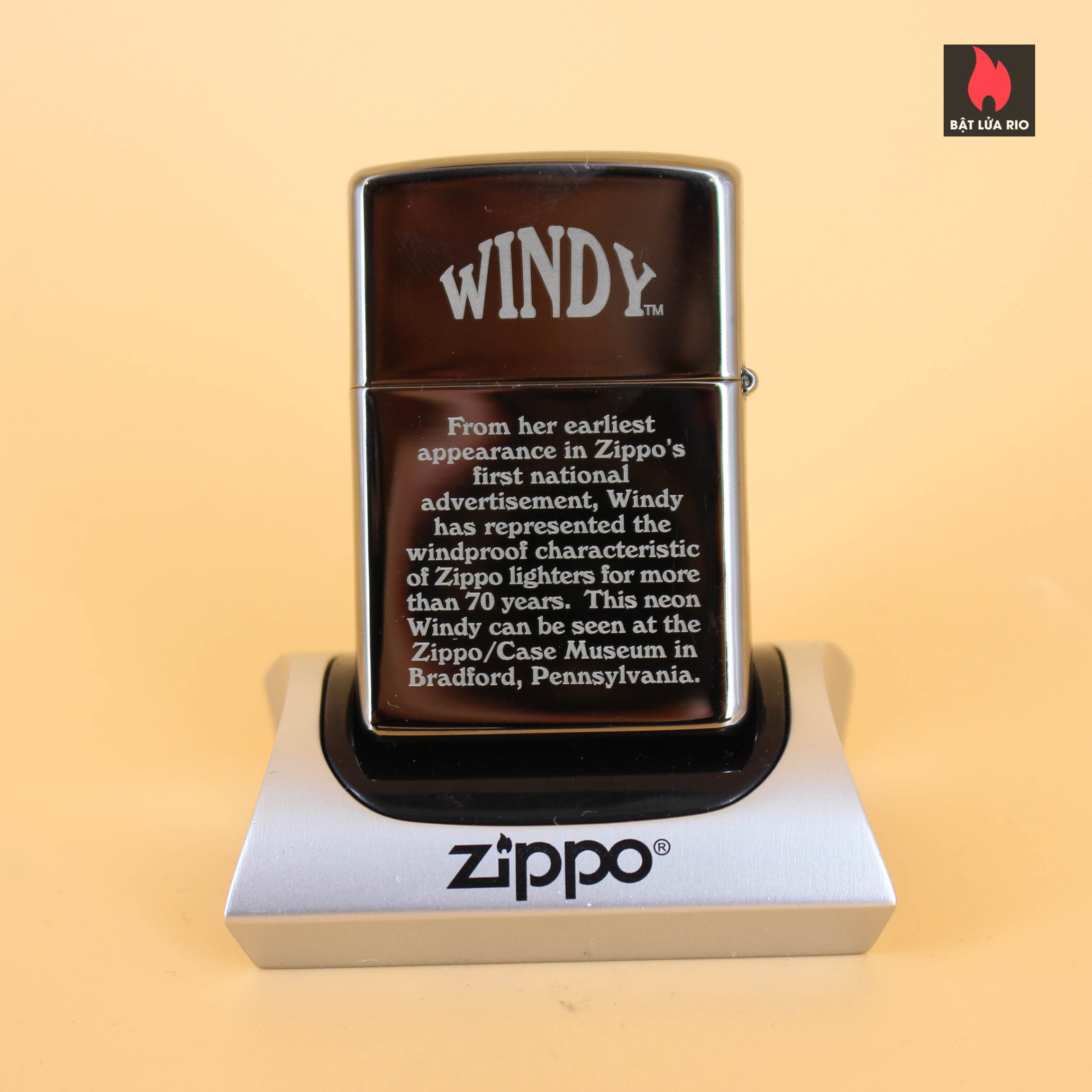 Zippo 2008 – Windy Black Ice 3