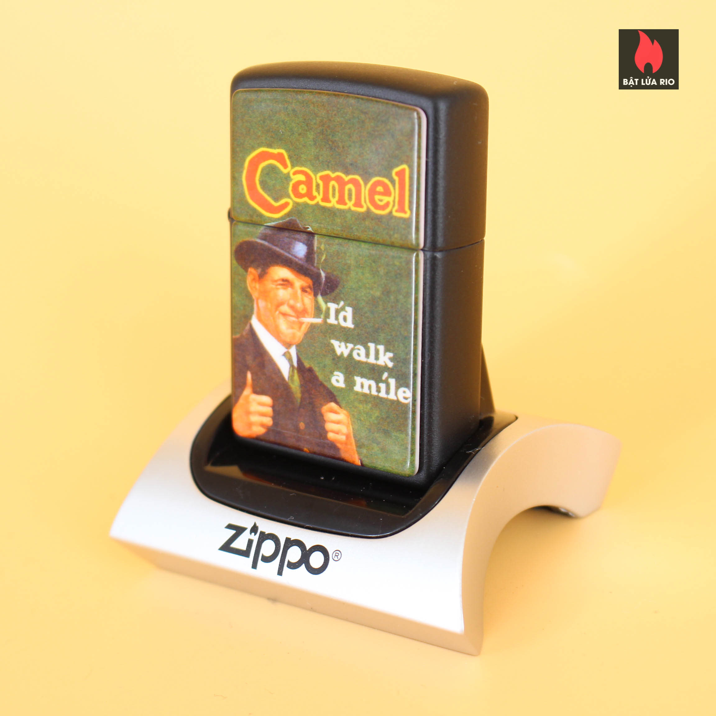 Zippo La Mã 1997 – Camel I'd Walk A Mile 1