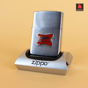 Zippo Xưa 1962 – Brushed Chrome – Miller High Life 2