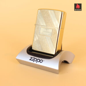 Zippo Xưa 1979 - Gold Plate Golden Elegance - Good Luck SHAD 1