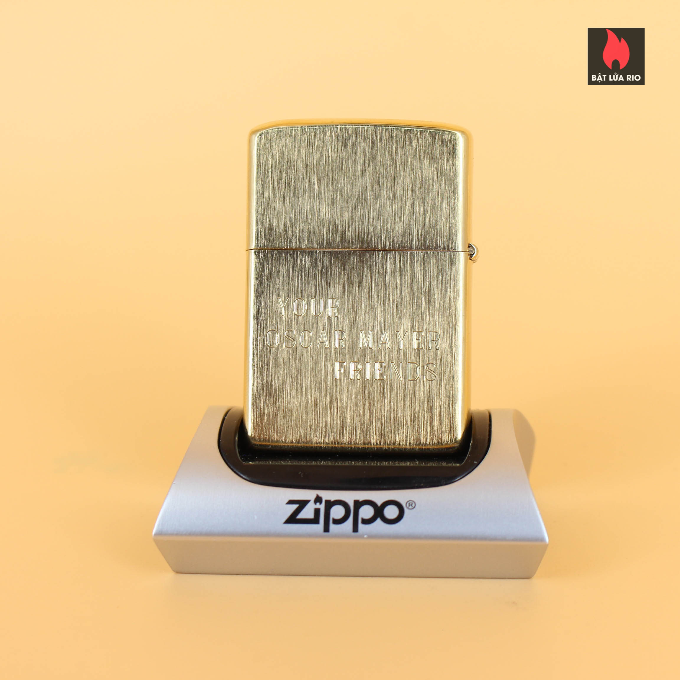 Zippo Xưa 1979 - Gold Plate Golden Elegance - Good Luck SHAD 2