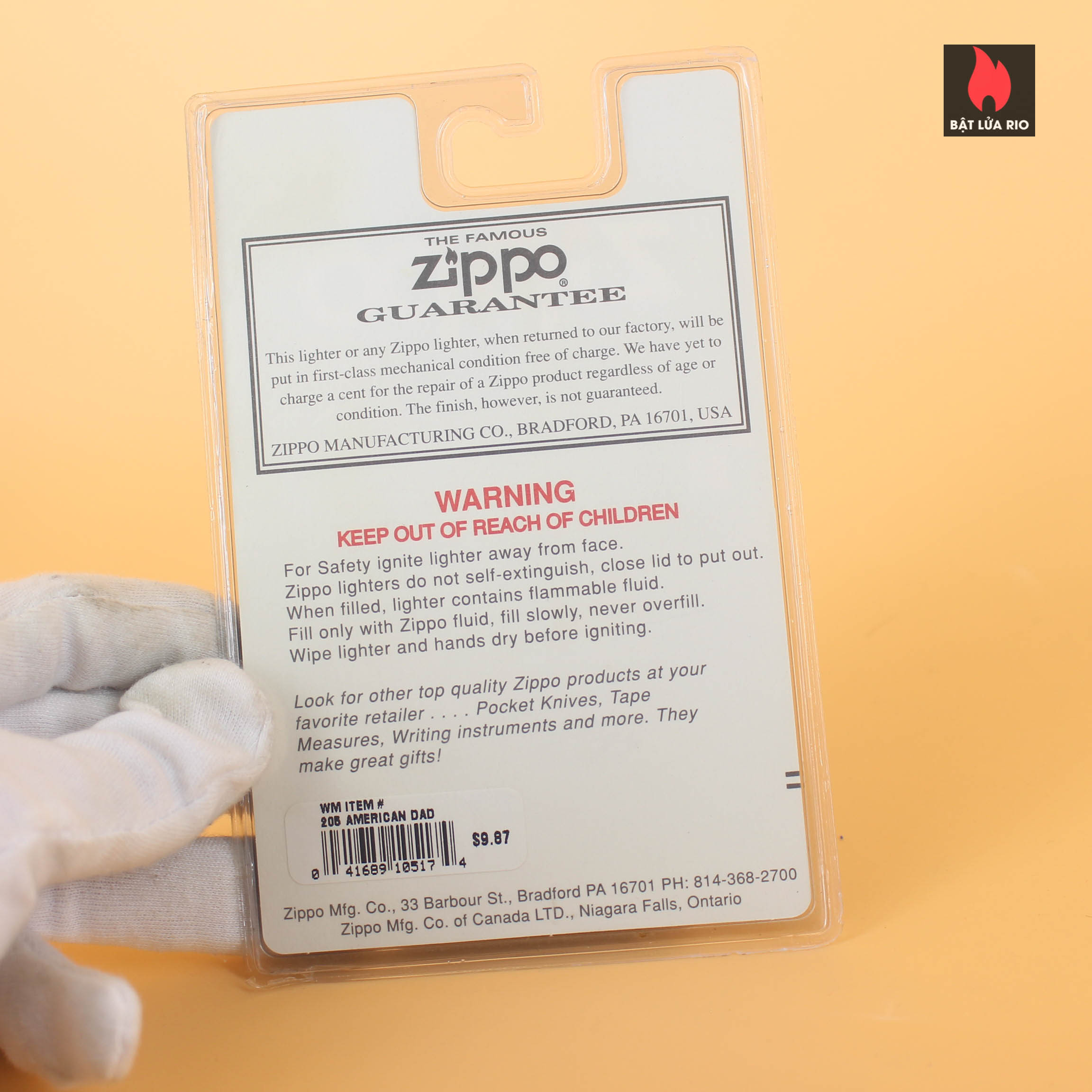 Zippo 2003 – American Dad 1