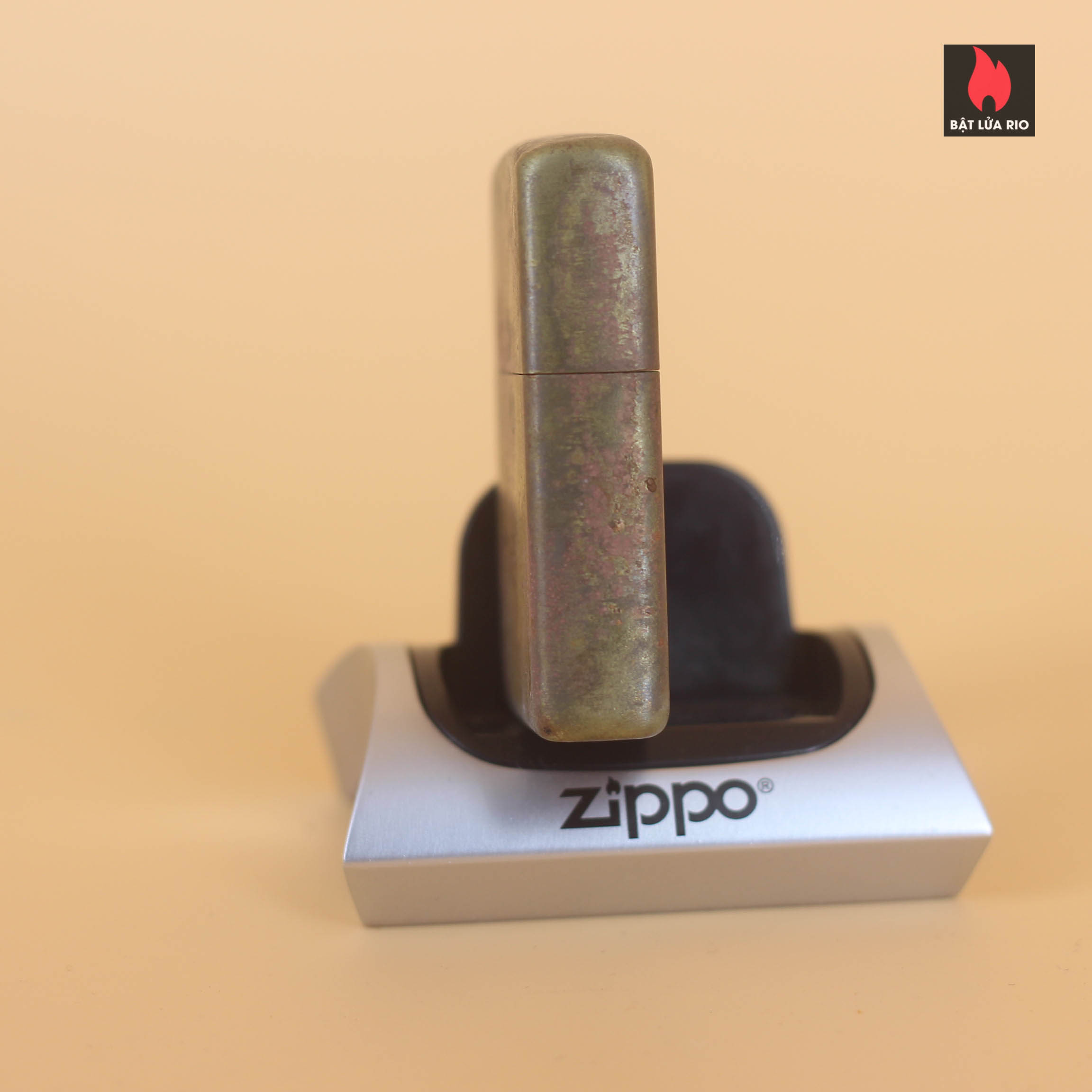 Vỏ Zippo 1970 – Đồng Nguyên Khối - Trơn 2 Mặt - Không Ruột 3