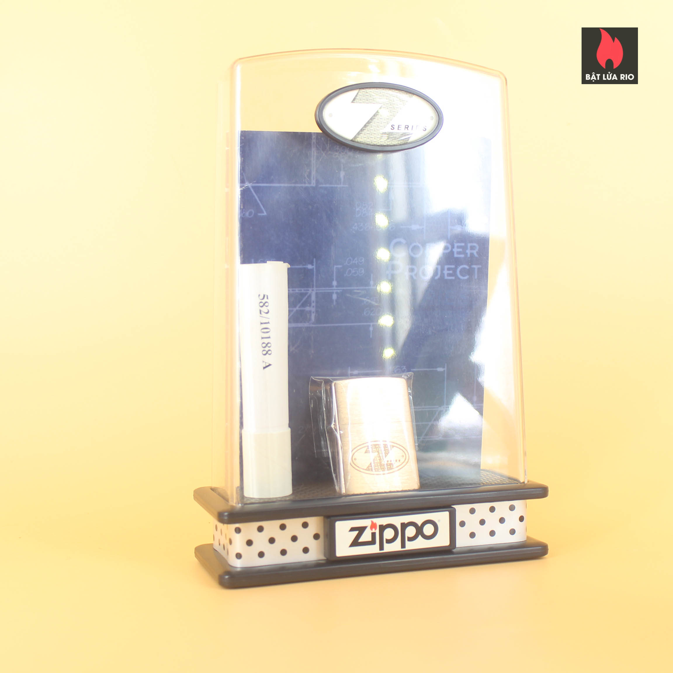 Zippo 2002 – Zippo Z-Series Copper Project – USA - Limited 582/10188 A 1