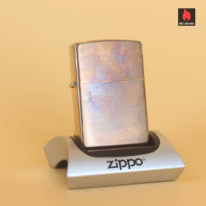 Zippo 2008 – Solid Copper – Đồng Đỏ Nguyên Khối