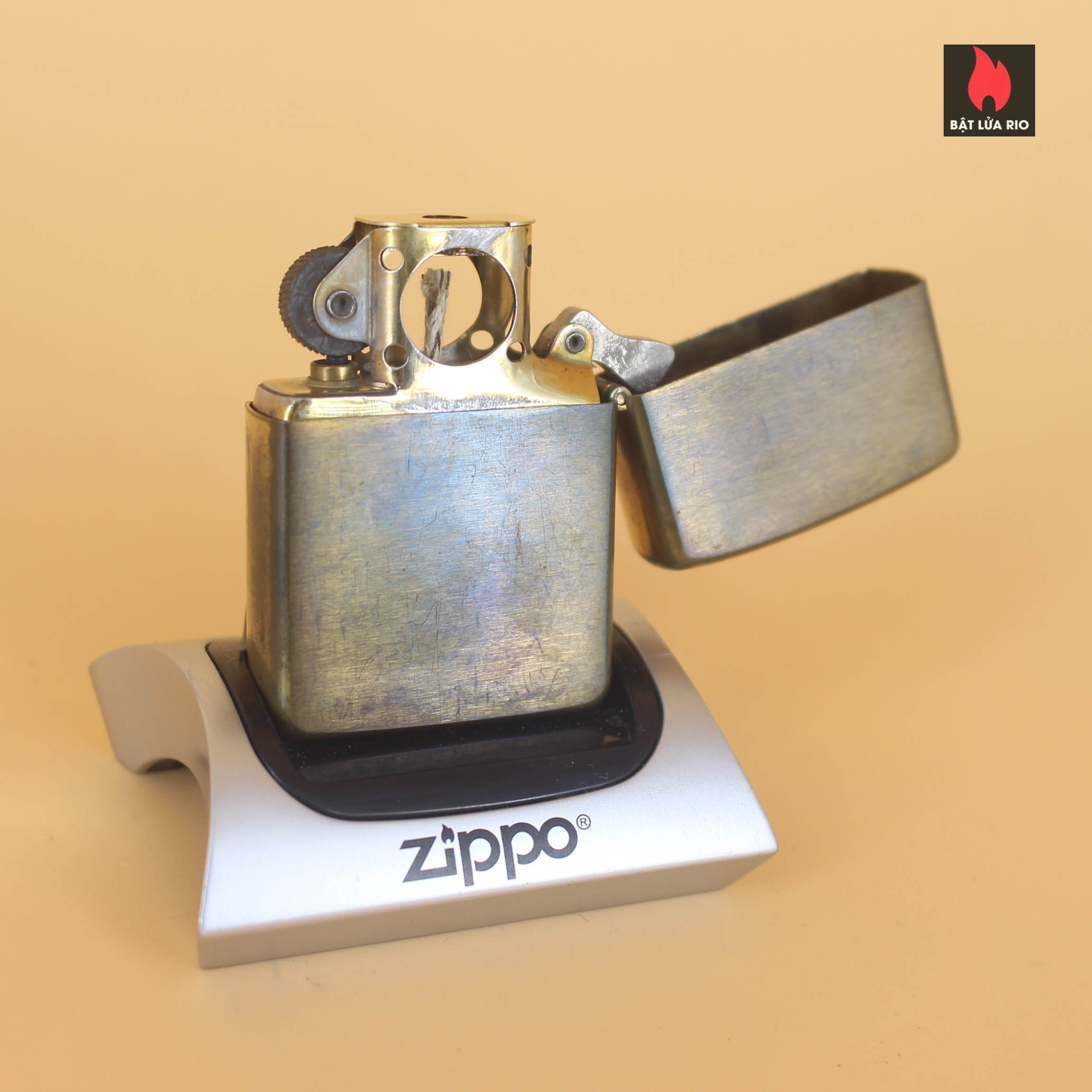 Zippo Chu Niên 1932-1987 – Pipe Lighter – Đồng Nguyên Khối 2