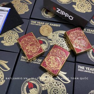 Zippo CZA-2-28 - Zippo Year of the Rabbit Special 2023 Asian Limited Edition 12