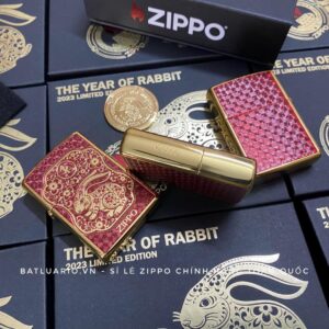 Zippo CZA-2-28 - Zippo Year of the Rabbit Special 2023 Asian Limited Edition 13