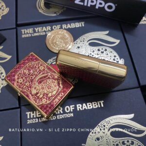 Zippo CZA-2-28 - Zippo Year of the Rabbit Special 2023 Asian Limited Edition 14